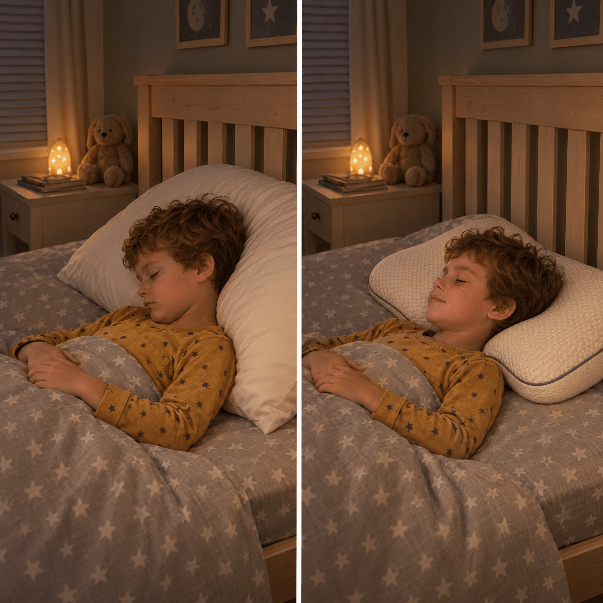 Oreiller enfant comparatif
