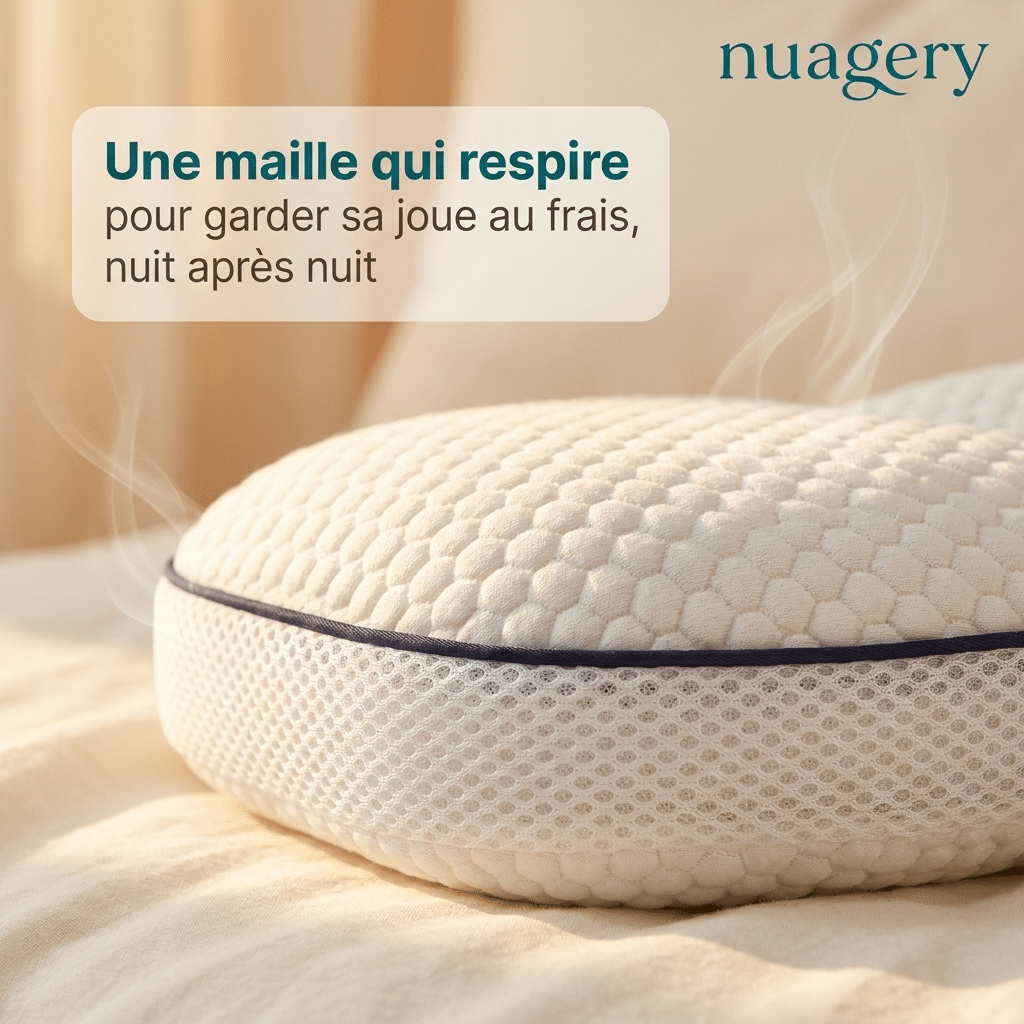 Oreiller enfant frais